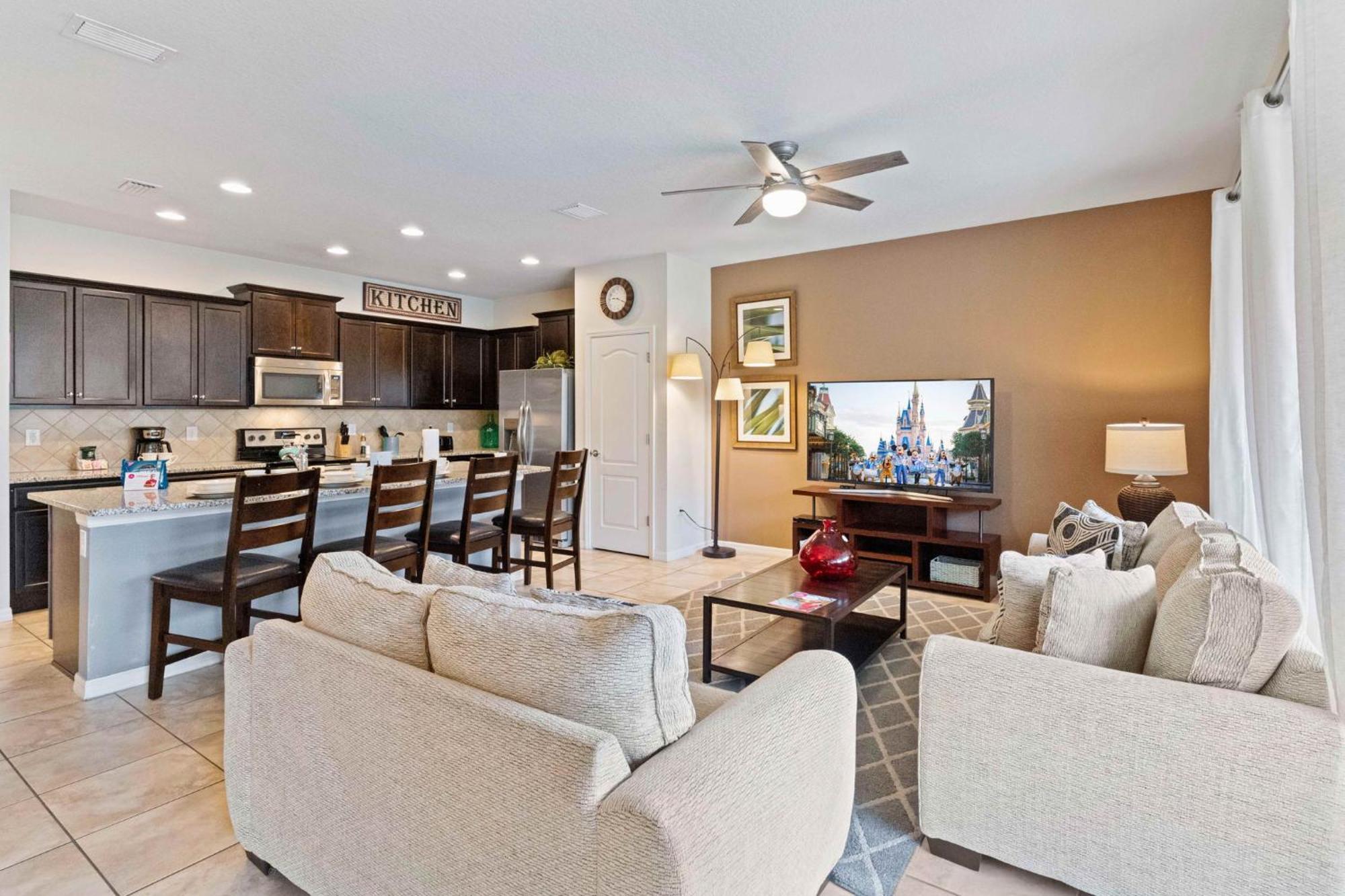 Townhome With Private Pool, Bbq & Free Waterpark Киссимми Экстерьер фото