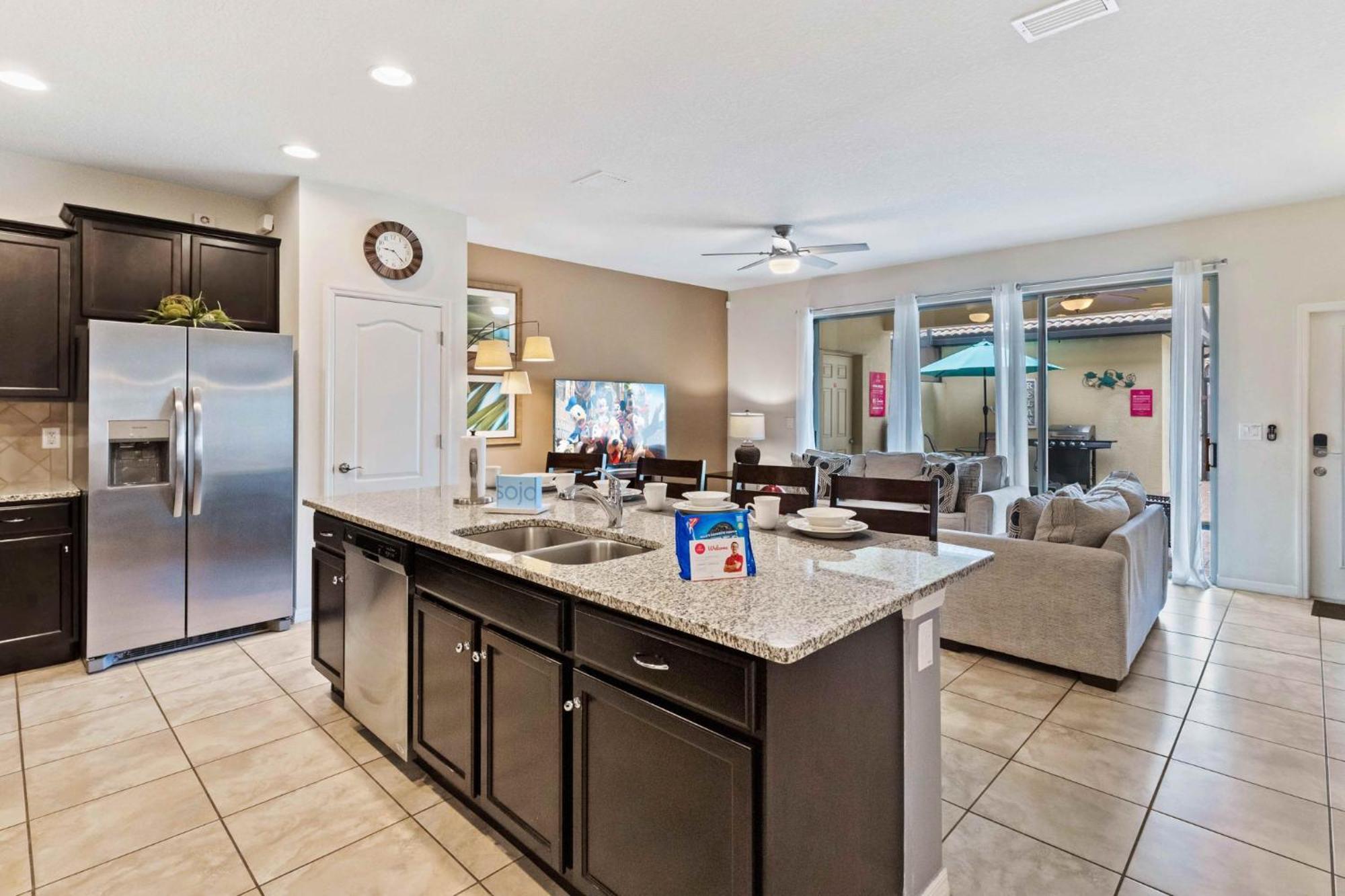 Townhome With Private Pool, Bbq & Free Waterpark Киссимми Экстерьер фото